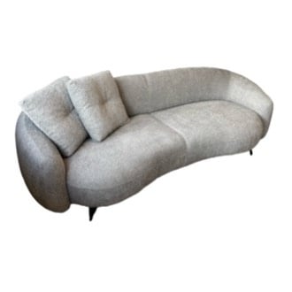 Canapé Suède Sug-16 Gris Argenté 226cm 54KG